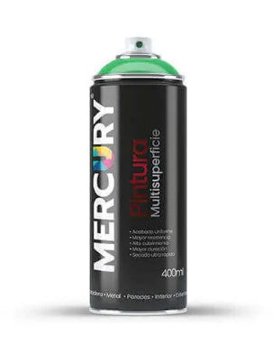 AEROSOL MERCURY 400ML 1003 FLUORESCENTE VERDE/ PAE1003