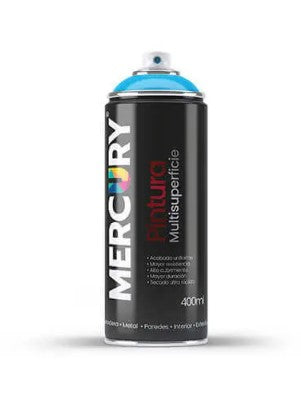 AEROSOL MERCURY 400ML 1004 FLUORESCENTE AZUL/ PAE1004