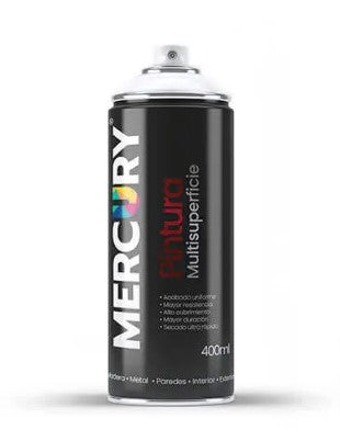 AEROSOL MERCURY 400ML 191 TRANSPARENTE MATE/ PAE191