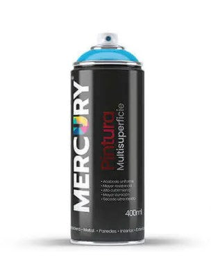 AEROSOL MERCURY 400ML 21 MEDIUM BLUE (AZUL MEDIO)/ PAE21