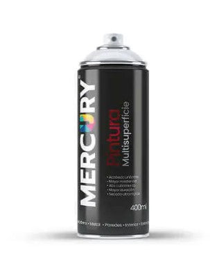 AEROSOL MERCURY 400ML 36 SILVER/ PAE36