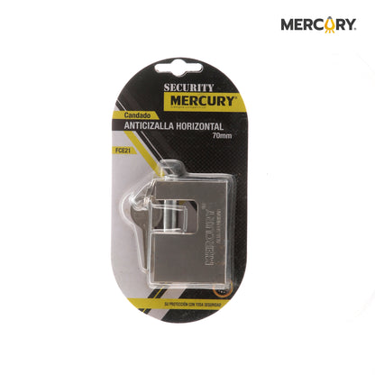 CANDADO MERCURY ANTICIZALLA HORIZONTAL 70/ FCE21