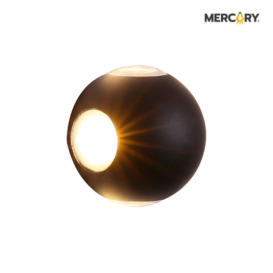 APLIQUE LED BALL-360 12W NEGRO/3000K/ IDL78