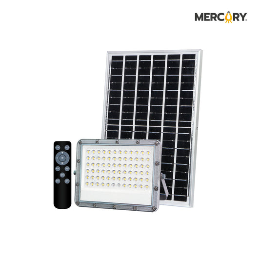 KIT REFLECTOR SOLAR LED 100W IP65 HIGH LUMEN CHIP 6500K C/CONTROL ( Incluye Panel )/