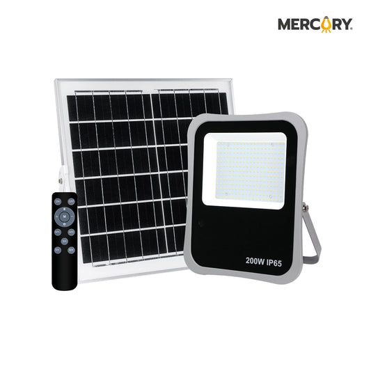 KIT REFLECTOR LED SOLAR/TABLETA 50W RGB (Incluye Panel)/