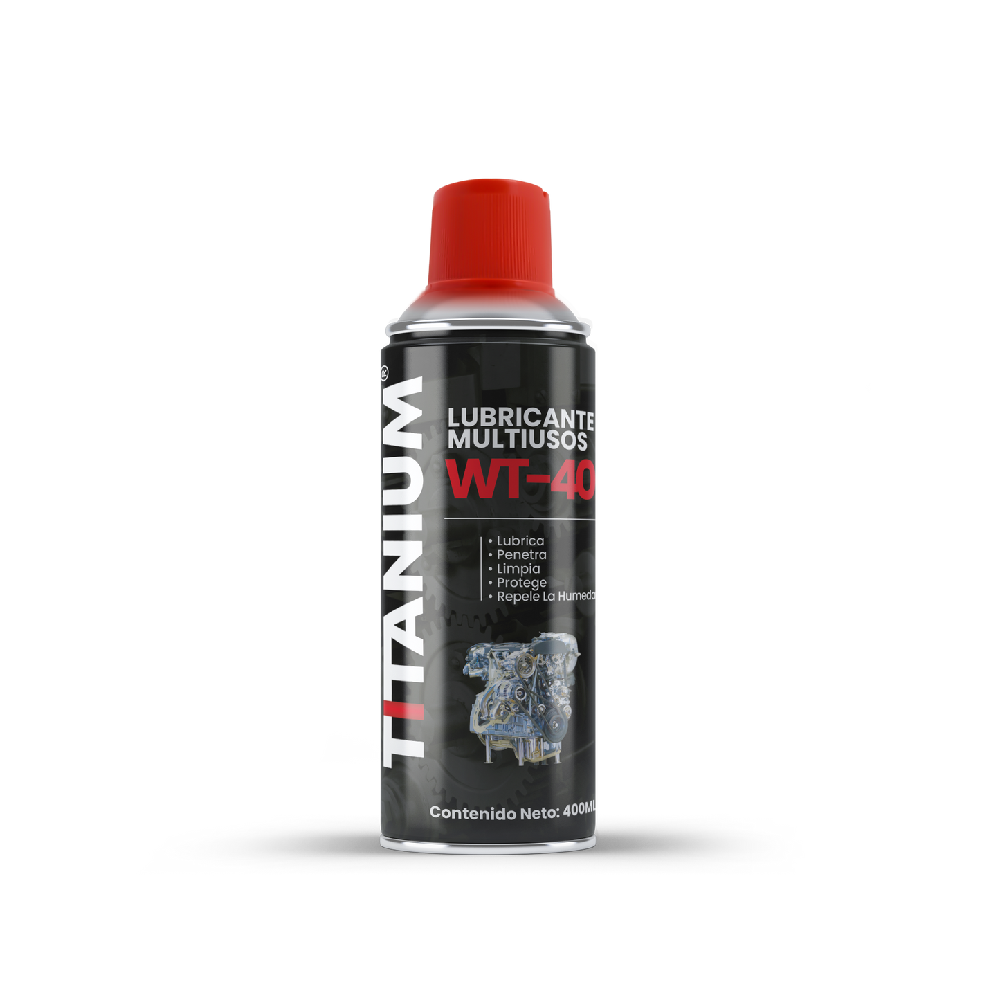 LUBRICANTE MULTIUSOS TITANIUM 400ML WT-40/ LMC04