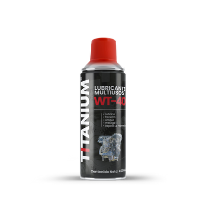 LUBRICANTE MULTIUSOS TITANIUM 400ML WT-40/ LMC04