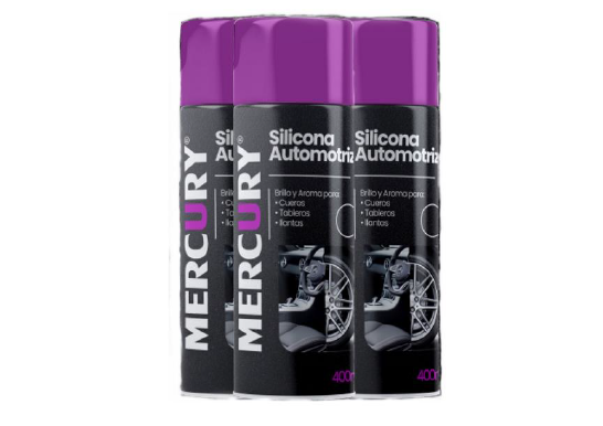 SILICONA EN SPRAY MERCURY 400ML AROMA UVA/ PAES06