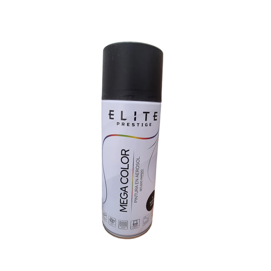 AEROSOL ELITE 400ML 4 NEGRO MATE/ ELT57