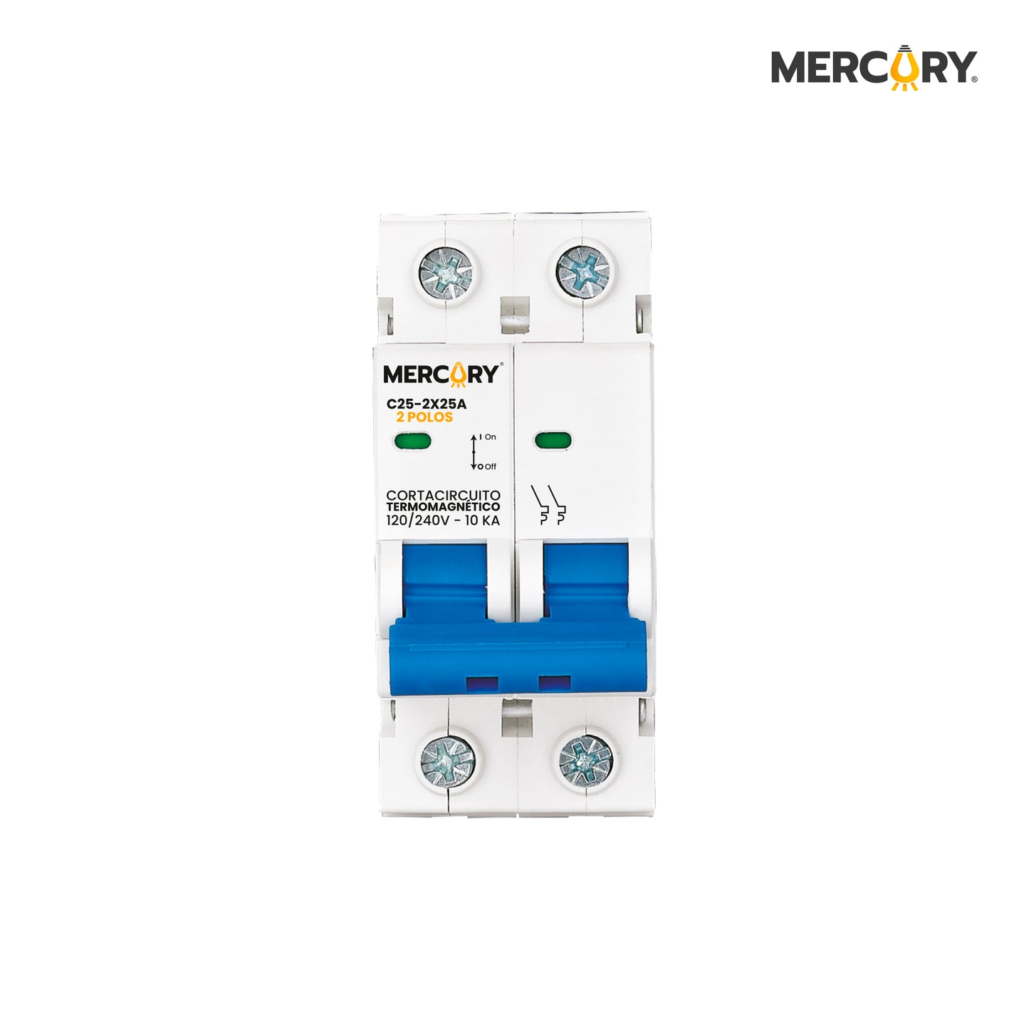 BREAKER RIEL 2P*25A/ EBM35