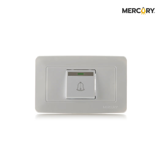 PULSADOR SENCILLO MERCURY BLANCO 118Z-11/ ETI13