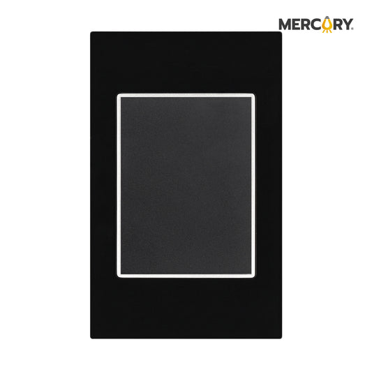 PLACA CIEGA MERCURY PREMIUM BLACK MIRROR/ ETI70