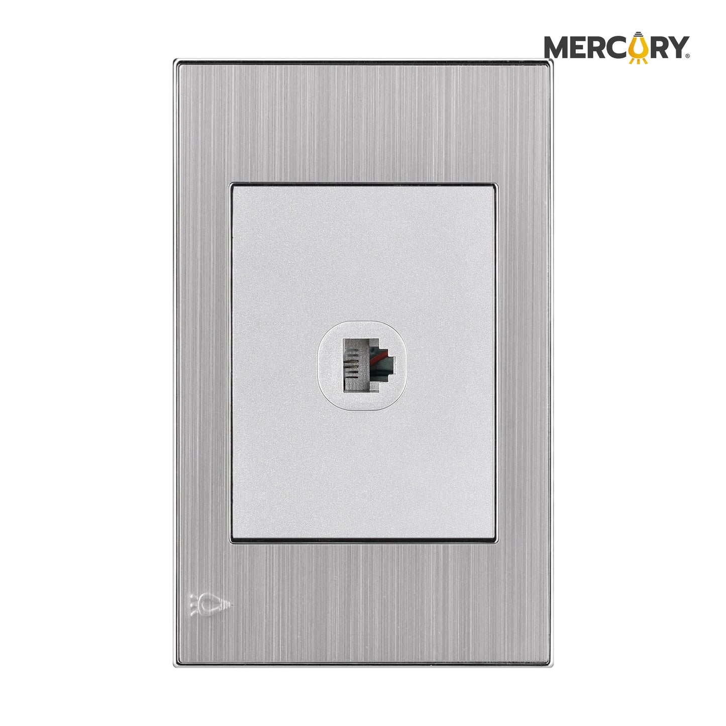 TOMA TELEFONO SENCILLA MERCURY STAINLESS/ ETI49