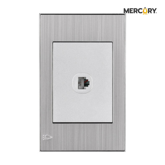 TOMA TELEFONO SENCILLA MERCURY STAINLESS/ ETI49