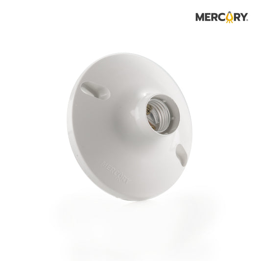 PLAFON POLICARBONATO E27 MERCURY PREMIUM CON TORNILLOS/ ECA73