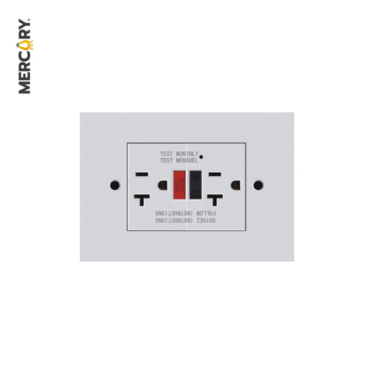 TOMA GFCI 20A WHITE LUXURY/ ETI99