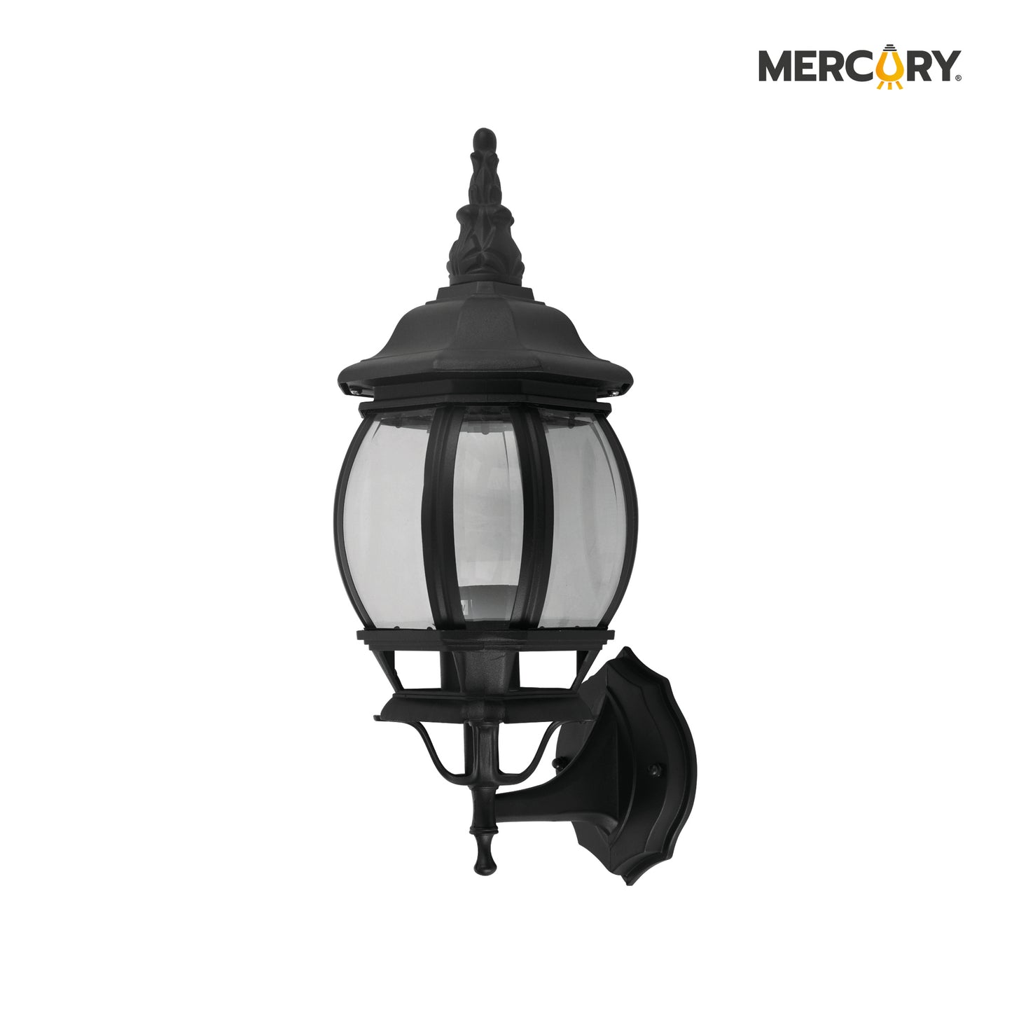 FAROL NEGRO BASE E27 ALUM/MOD04 21X18X42CM/ IDL103