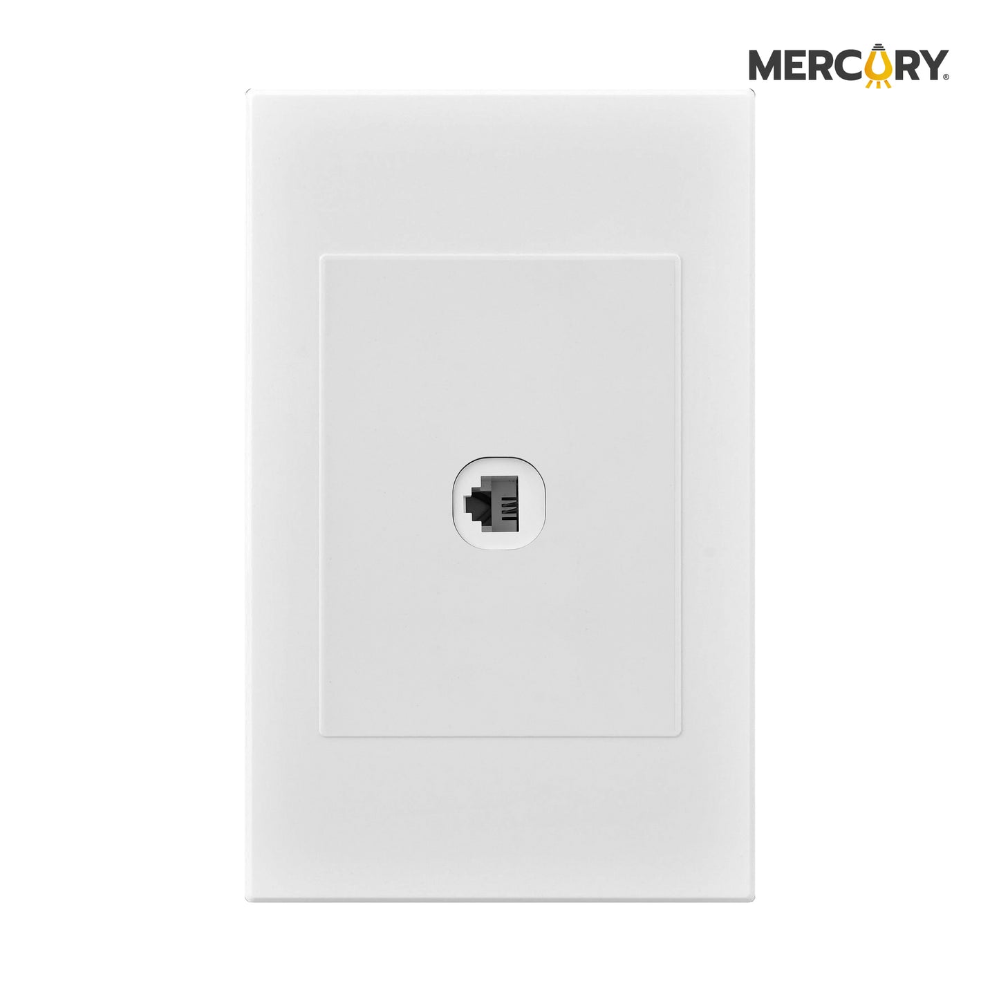 TOMA TELEFONO SENCILLA MERCURY PREMIUM WHITE/ ETI40