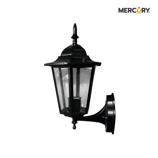 FAROL NEGRO BASE E27 ALUM/MOD01 15X20X36CM/ IDL90